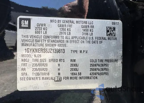 1GYKNERS6JZ139813